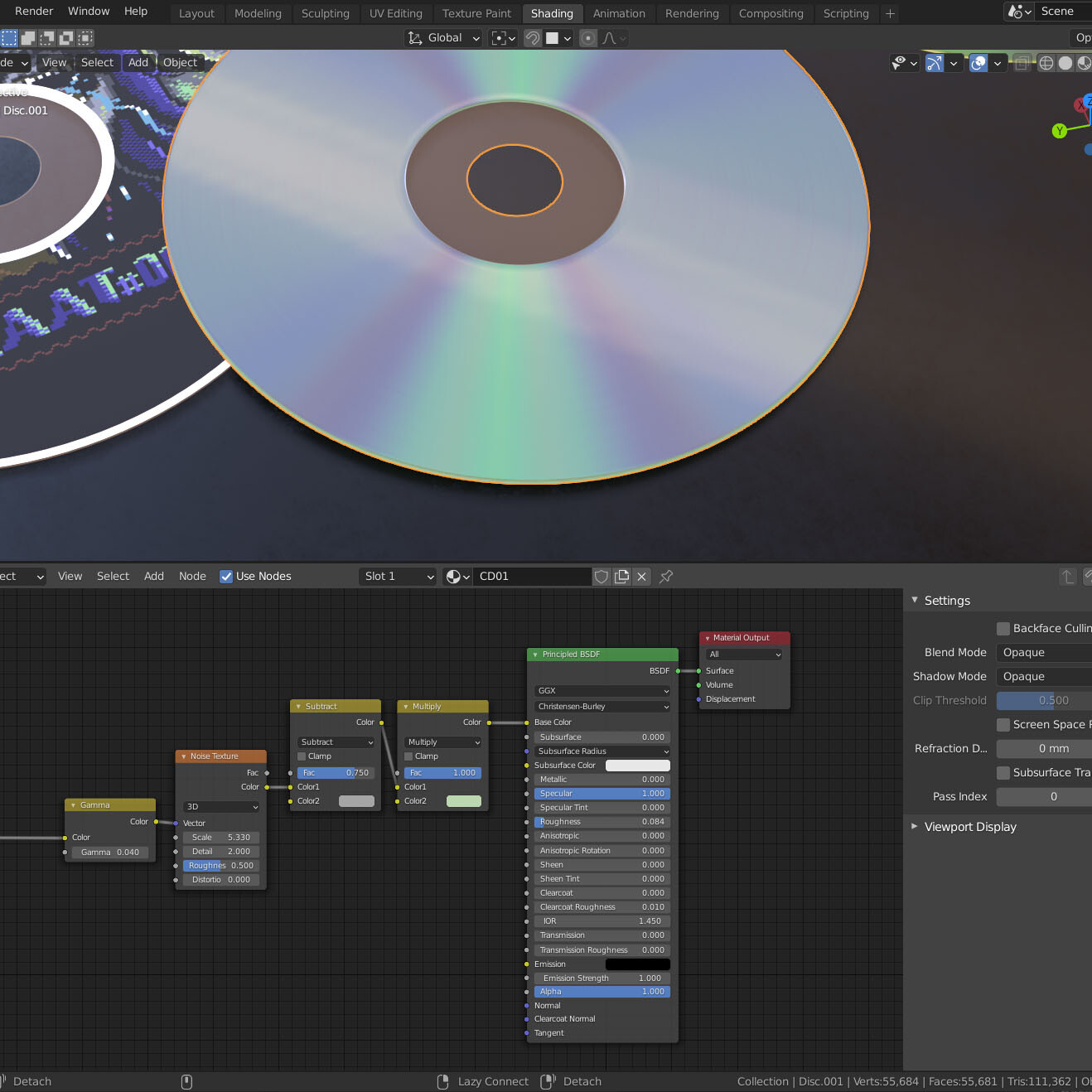 Fire/Smoke trails node setup.