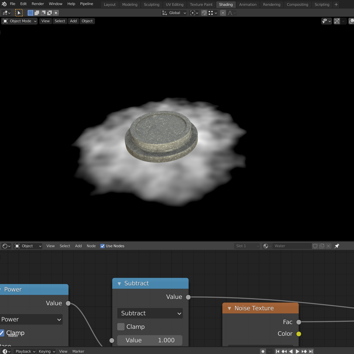 Node setup in Shader Graph