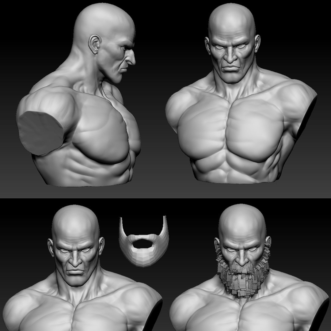 Zbrush Raw Screenshots