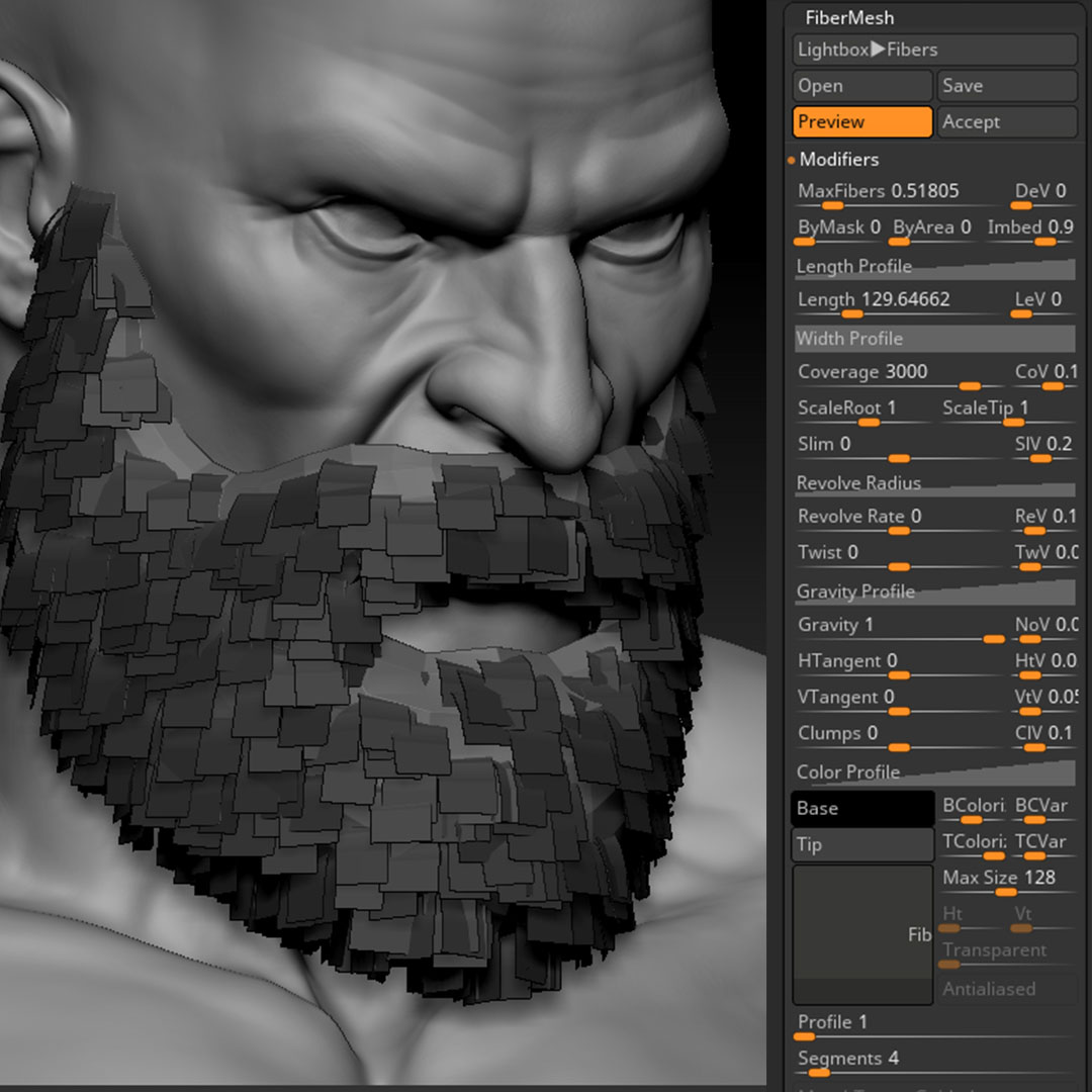 Zbrush Raw Screenshots