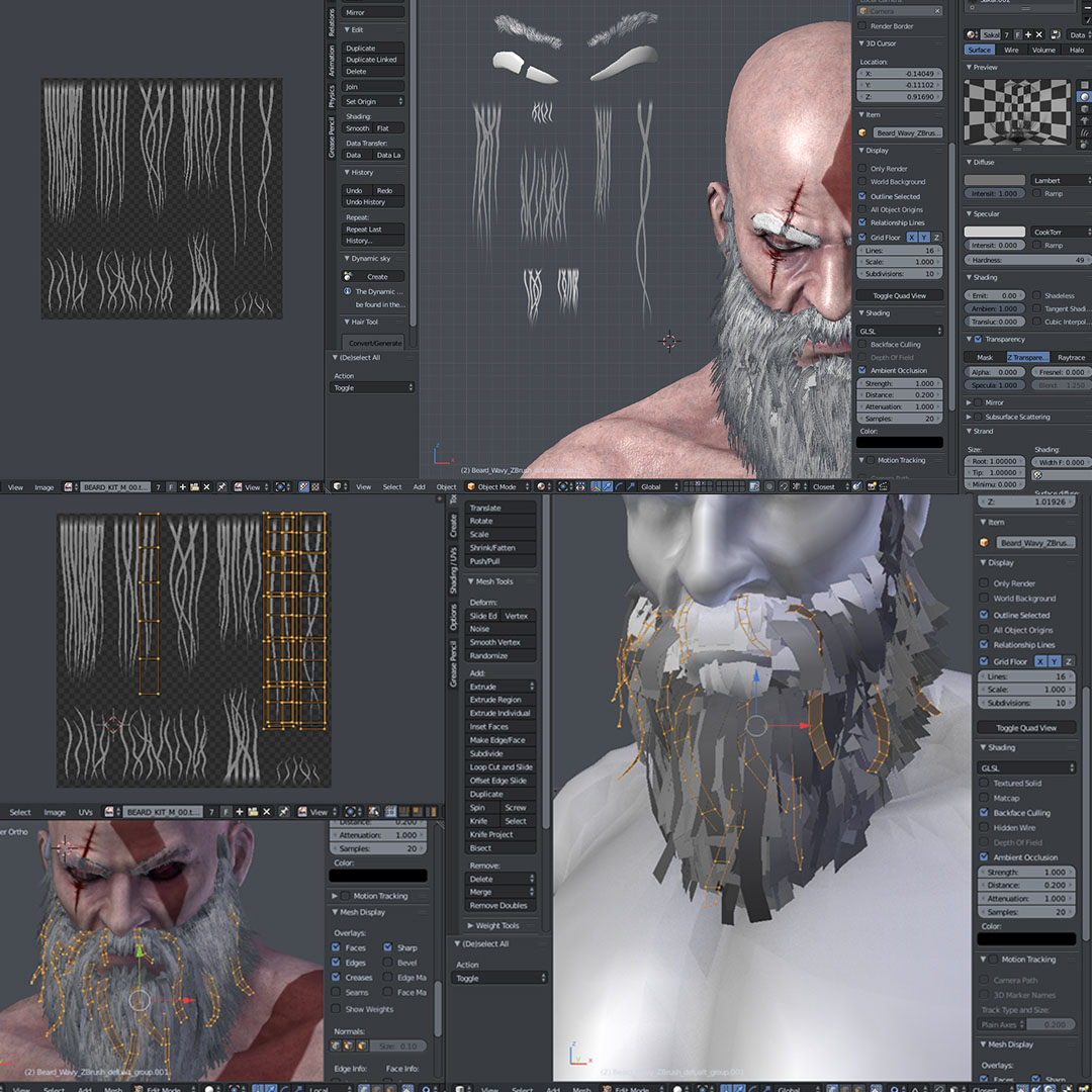 Zbrush Raw Screenshots