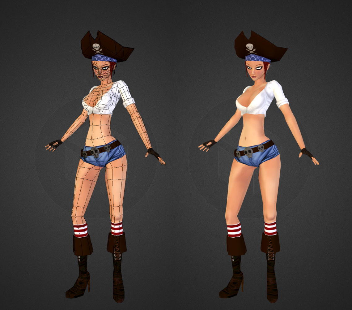 This is the first model that made me money. Also the last model I made by using Maya